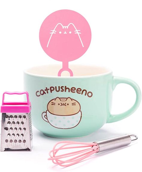 Barista Essentials, Pusheen Gifts, Pusheen Collection, Pusheen Cute, Novelty Cups, Cappuccino Mugs, Essentials Set, Pusheen Cat, Cat Coffee Mug