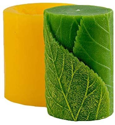 Rolled Candles, Candles Art, Mp Soap, 3d Candle, Leaf Candle, Diy Resin Mold, Flower Mold, Making Candles Diy, Candle Molds Diy