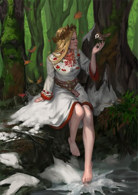 Morana Goddess, Water Maiden, Red Campaign, Slavic Goddess, Slavic Aesthetic, Slavic Art, Slavic Paganism, Slavic Folklore, Slavic Mythology