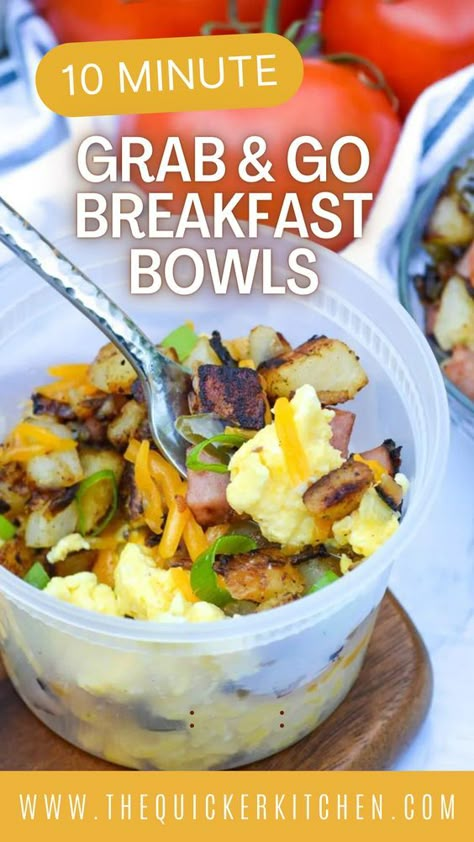 Easy Meals Breakfast, Breakfast Meal Prep Healthy, Meal Prep Healthy Breakfast, Easy Breakfast Bowls, Healthy Breakfast Meal Prep, Meal Prep Meals, Meals Breakfast, Healthy Breakfast Bowls, Prep Meals