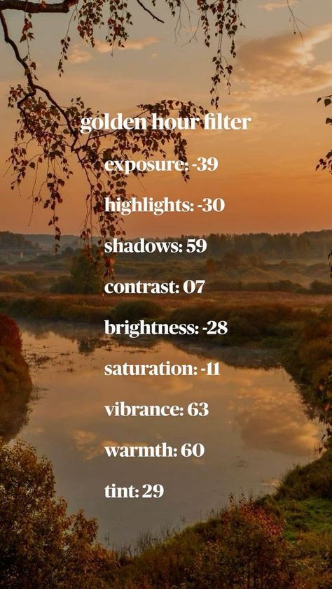 #Editing #pictureediting #Editingtips #iphone16 How To Get Golden Hour Pictures, Exposure For Pictures, Instagram Picture Filters, How To Edit Golden Hour Photos, Filters Photo Editing, How To Make My Pictures Aesthetic, Filters To Make Photos Aesthetic, Cute Photo Filters, How To Filter Photos