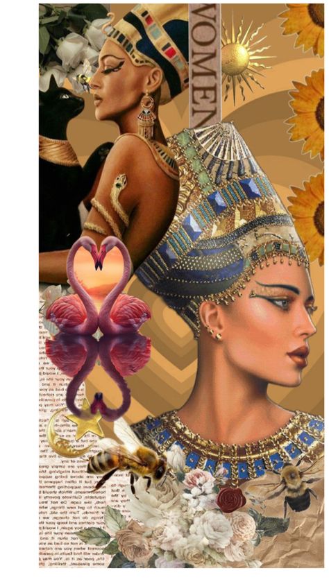 Nefertiti Wallpaper, Mundo Hippie, Egyptian Aesthetic, Egypt Aesthetic, Technology Theme, Vintage Photo Editing, Happy Birthday Best Friend Quotes, Abstract Expressionist Art, Ancient Egyptian Gods