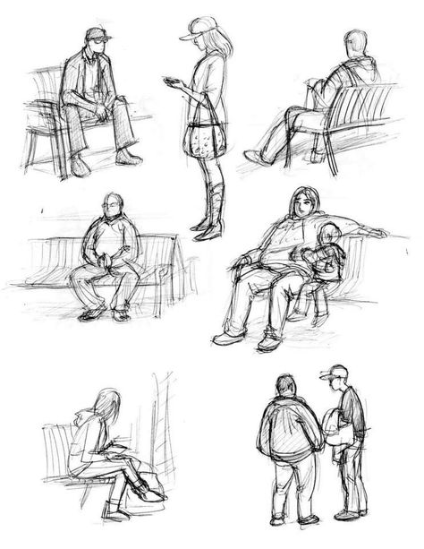 10+ Drawings Of People Sitting Check more at https://drawingwow.com/10-drawings-of-people-sitting/ Sketching People, Sketchbook Assignments, رسم كاريكاتير, Memory Drawing, Human Sketch, Figure Sketches, Human Figure Sketches, Sketches Of People, Human Figure Drawing