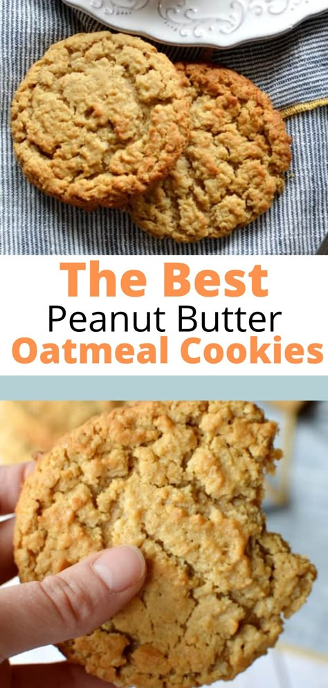 Butter Oatmeal Cookies, Cookies Jar, Soul Recipes, Butter Cinnamon, Healthy Food Habits, Easy Oatmeal, Peanut Butter Oatmeal Cookies, Snickerdoodle Cookies, Healthy Food Facts