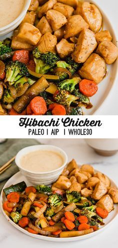 Anti Inflammation Diet Chicken Recipes, Lazy Whole 30, High Protein Aip Meals, Aip Easy Recipes, Aip Dinner Ideas, Hoshimotos Diet Recipes, Healthy Hibachi Recipes, Easy Aip Meals, High Protein Aip