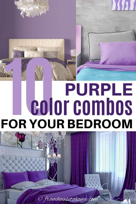 Purple And Teal Room Ideas, Teenage Purple Bedroom, Lilac And Silver Bedroom Ideas, Purple Grey Bedroom Walls, Light Purple Wall Color Bedrooms, Lilac And Turquoise Bedroom, Lavender And Turquoise Bedroom, Lavender Bedding Bedroom, Purple And Teal Bedroom Decor