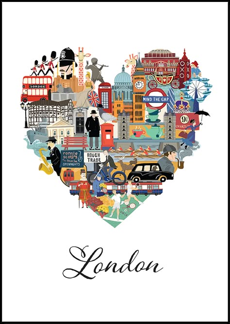 London Baby, Soyut Sanat Tabloları, Love London, London Town, London Calling, London Love, Union Jack, London Travel, Vintage Travel Posters