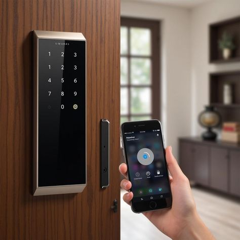 🔒 Unlock the Future of Home Security! 🏠 Smart door locks are revolutionizing how we protect our homes, offering keyless entry, remote access, and seamless integration with smart home systems. Let's explore the top 5 smart locks on the market: 1. August Wi-Fi Smart Lock: • Auto-unlock feature • Easy installation • Sleek design 2. Yale Assure Lock SL: • Sleek touchscreen • Voice assistant compatible • Multiple entry options 3. Schlage Encode Smart Wi-Fi Deadbolt: • Built-in alarm • Sturdy c... Home Systems, Best Smart Home, Smart Hub, Smart Door Locks, Smart Door, Smart Home Security, 1 August, Tech Innovation, Smart Home Technology