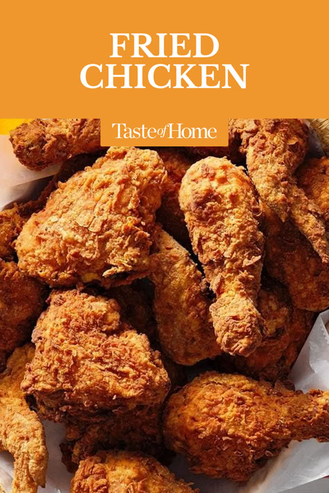 This crispy fried chicken recipe uses a batter instead of a flour coating. That helps the flour adhere to the chicken so it won’t fall off after cooking! #crispyfriedchicken #friedfoods #friedchicken #dinnerrecipes #dinner Wing Batter Recipe, Fried Chicken On A Stick Recipe, Wet Batter Fried Chicken, Fried Chicken Batter Recipe, Batter Fried Chicken, Battered Fried Chicken, Fried Chicken Thigh Recipes, Crispy Fried Chicken Recipe, Fowl Recipes