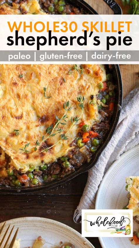 Whole30 Shepherd's Pie Whole30 Shepherds Pie, Paleo Shepherd's Pie, Whole 30 Recipes Shepherds Pie, Whole 30 Shepard’s Pie, Shepherds Pie Recipe Paleo, Shepards Pie Dairy Free, Aip Shepards Pie, Whole30 Shepherds Pie Recipe, Whole30 Shepards Pie