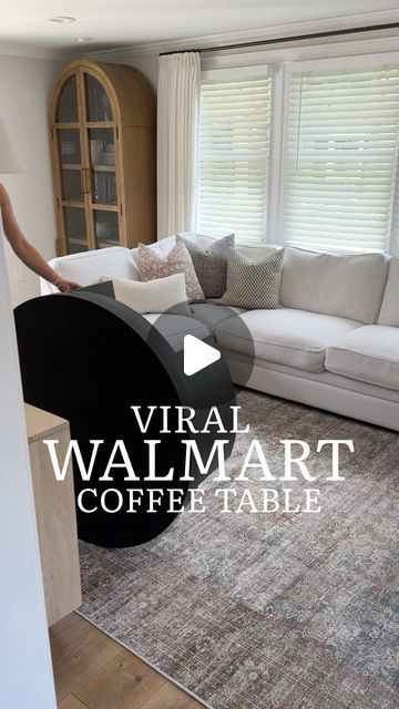 Jhackleen Boychew on Instagram: "You won't believe it! This beautiful viral round coffee table is from Walmart! It's super heavy and the quality is so good! Under $250 and comes in wood or black! 

🎉Follow & Comment shop for links! 

⚠️ YOU NEED TO BE FOLLOWING ME PRIOR TO REQUESTING THE LINK OR YOU WILL NOT SEE IT IN YOUR INBOX! 
 
Other ways to shop: 
-Click the link in my bio to shop my Amazon storefront 
-Follow and shop our home on the @shop.ltk app 
-Headed to my stories for daily finds 

affordable home decor | interior design | affordable home finds | target | spring decor |living room | Walmart finds 

 #affordablehomedecor #homedecor #interiordesigns #boujeeonabudget"