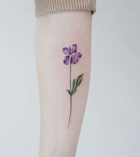 Violet Tattoos, Small White Tattoos, Violet Flower Tattoo, Purple Flower Tattoos, Violet Flower Tattoos, Iris Flower Tattoo, Violet Tattoo, Simple Flower Tattoo, Purple Tattoos