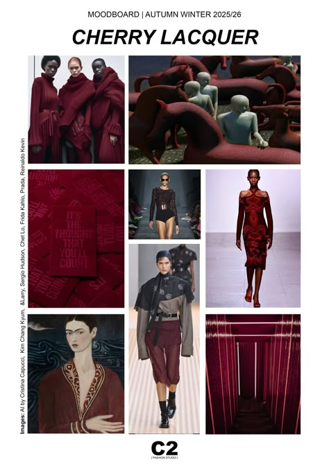 2025 2026 Fashion Trends: WGSN and Coloro Reveal the Key Colors for the Autumn Winter Season - C2 Fashion Studio Fashion Trend Book, Trend 2025, Fashion Trend Forecast, Color Forecasting, Winter Typ, 2025 Trends, Trend Forecast, Trends 2025, Color Trends Fashion