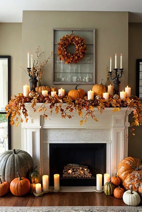 Fall Furniture , Autumn Cozy Fall ,Decor Easy Fall ,
Decor Neutral Fall ,Decor Fall ,Decor Inspiration ,Fall Decor Ideas Thanksgiving Fireplace, Autumn Mantle, Mantel Styling, Mantle Decorations, Fall Fireplace Decor, Ad Inspiration, Fall Mantle Decor, Fall Furniture, Fall Fireplace