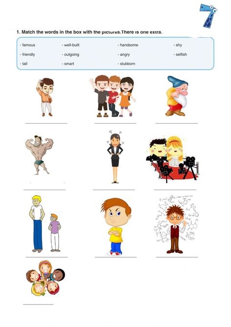 Personality Worksheet, Character Traits Worksheet, Character Traits For Kids, Character Traits List, Character Trait Worksheets, Character Worksheets, Character Education Lessons, Test For Kids, Some Sentences