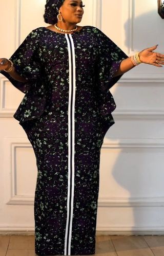 WEARABLES ATELIER on Instagram: “ANKARA COLLECTION 001 Your answer can never be a No to this elegant and lush Ankara kaftan with A FREE TURBAN. Few pieces of this beauty…” Bubu Ankara Gown, Stylish Kaftan Dresses, Free Ankara Gown Styles, Wearables Atelier, Ankara Kaftan Styles For Women, Bubu Kaftan Styles, Ankara Asoebi Styles, Ankara Bubu Gown Styles, Ankara Kaftan