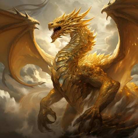 My Images Sand Dragon Art, Golden Dragon Aesthetic, Gold Dragon Aesthetic, Gold Dragon Dnd, Sunfire Dragon, Ancient Gold Dragon, Golden Dragon Art, Angry Dragon, Sun Dragon