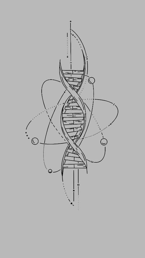 Kartu Tarot, Dna Tattoo, Sister Tattoo, Geometric Tattoo Design, Geniale Tattoos, Tattoo Style Drawings, Trash Polka, Small Tattoos For Guys, Tattoo Art Drawings