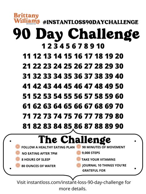 90 Day Challenge Ideas, 90 Days Transformation, 90 Days Challenge, Instant Loss, 90 Day Plan, 90 Day Challenge, Day Challenge, Health Challenge, Fish And Chips