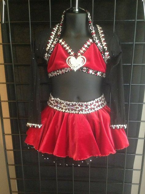 Red Dance Costumes, Dance Moms Outfits, Dance Costumes Tap, Competitive Dance, Dance Moms Costumes, Cute Dance Costumes, Pretty Dance Costumes, Dance Uniforms, Dance Costumes Hip Hop