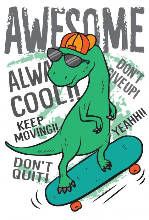 Dinosaur Skateboard, Drawn Dinosaurs, Space Composition, Composition Cover, Boys Prints, Logo Poster, Paper Journal, Nice Boy, Dino Party