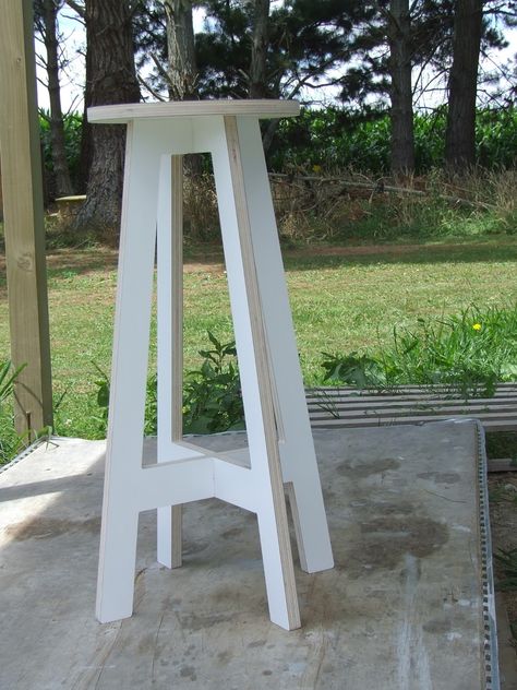 Bar Stool Design, Camper Interior Ideas, Cut Furniture, X Carve, Designer Bar Stools, Camper Interior, Stool Design, Cardboard Furniture, Baltic Birch Plywood