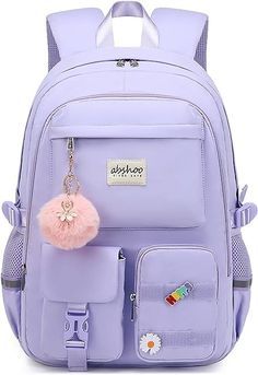 College Bags For Girls Student, Cute Bookbags, Backpack For College, High School Bags, High School Teen, Student Laptop, Cute School Bags, Stylish School Bags, Kawaii Bags