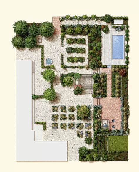 Italian Hillside, Resort Landscape, Italy Garden, Echinacea Plant, Site Plan Design, Hillside Villas, Landscape Design Drawings, Garden Site, Landscape Architecture Drawing