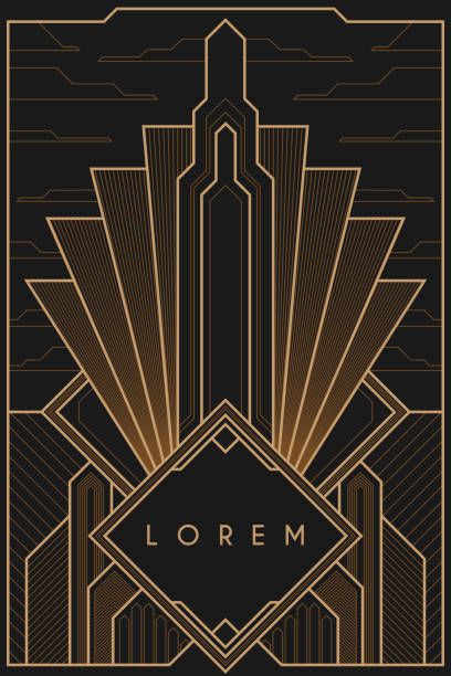 Art Deco Photo Frame, Art Deco Graphic Design Inspiration, Art Deco Template, Art Deco Frame Design, Art Deco Symbols, Art Deco Website Design, Art Deco Designs, Art Deco Posters Illustrations, Art Deco Design Pattern