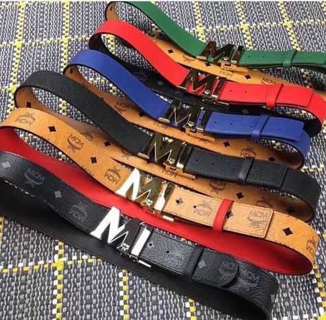 MCM BELTS ⚜️| @praisewisdom Belt Men Outfit, Backpacks Luxury, Mcm Belt, Aesthetic Socks, Nike Clothes Mens, Belt Outfit, Mens Luxury Lifestyle, Mcm Backpack, Mens Designer Belts