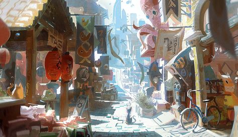 Jeff Turley, Big Hero 6 Concept Art, Hero Illustration, Seventh Son, Blur Studios, Animation Production, Otto Schmidt, Environment Painting, Epic Mickey