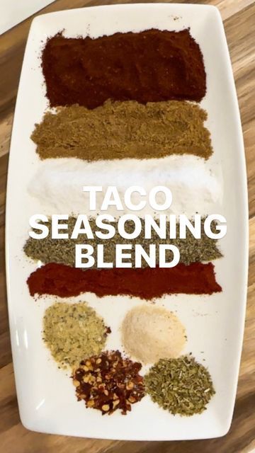 Joy Bauer on Instagram: "✨ TACO SEASONING BLEND 🌮 Store-bought taco seasoning packets are SO convenient, but if you have a few spare minutes you can easily make your own with this DIY recipe! It’ll take your tacos, burritos and other Mexican masterpieces over the top. 💁‍♀️ Just mix these ingredients together⤵️ • 2 Tbsp chili powder • 1 Tbsp ground cumin • 2½ tsp kosher salt • 2 tsp black pepper • 1 tsp paprika • ½ tsp garlic powder • ½ tsp onion powder • ½ tsp red pepper flakes • ½ tsp dried Easy Taco Seasoning Recipe, Taco Seasoning Easy, Taco Seasoning Mix Recipe, Spicy Taco Seasoning, Diy Taco Seasoning, Make Taco Seasoning, Homemade Taco Seasoning Mix, Homemade Taco Seasoning Recipe, Taco Seasoning Recipe