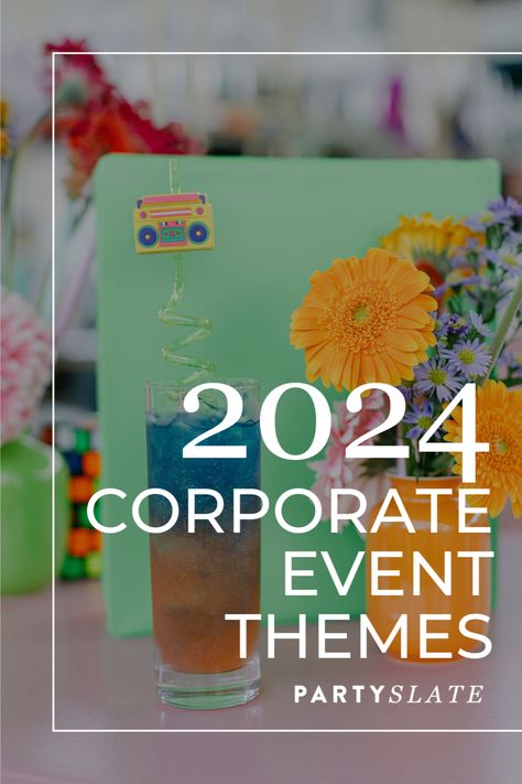 90s corporate event theme party Event Hire Ideas, Corporate Event Activities Ideas, Business Theme Party, Professional Development Day Themes, Construction Theme Corporate Event, Tech Party Theme, Corporate Annual Dinner Theme, Corporate Party Ideas Event Planning, Tech Themed Party