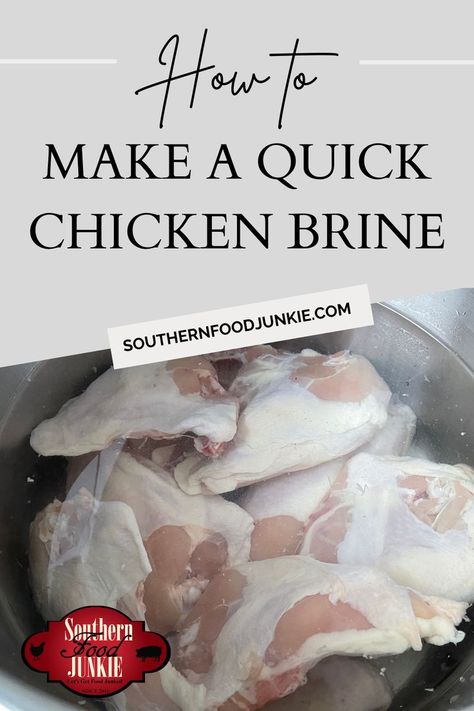 How To Brim Chicken, Simple Chicken Brine Recipe, Brine For Chicken Leg Quarters, How Do You Brine Chicken, Salt Water Brine For Chicken, Chicken Brine Recipe For Frying, Wet Brine Chicken, Simple Brine For Chicken, Basic Brine For Chicken