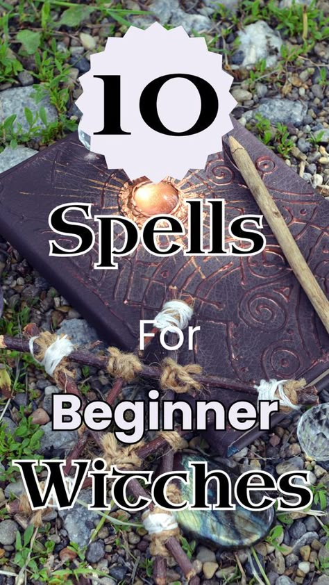 Discover 10 easy spells for beginner witches that you can try at home. This guide provides step-by-step instructions and tips for simple magic with basic tools. #witch #spell #beginner Spells To Do With Your Coven, Physic Abilities Spell, Get Better Spell, Halloween Spells And Potions, Good Energy Spell, Good Spells Magic, Good Witch Spells, Witches Spells For Beginners, Real Witch Spells