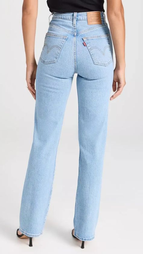 Shopbop: Shop Designer Clothing, Shoes & Handbags Outfit Ideas With Jeans, Levi's Ribcage, Full Length Jeans, Levis Ribcage, Valley View, Looks Style, Outfits Casuales, New Wardrobe, Jean Outfits