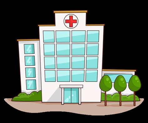 Doctor Games For Kids, Hospital Clipart, Hospital Background, Hospital Cartoon, Hospital Signs, Area Activities, Free Games For Kids, Clip Art Pictures, Black And White Pictures