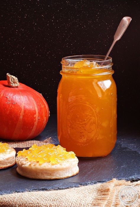 Pumpkin Jam, Ginger Jam, Jam Recipes Homemade, Leftover Pumpkin, Jam And Jelly, Jelly Recipes, Homemade Jam, Jams & Jellies, Jam Recipes