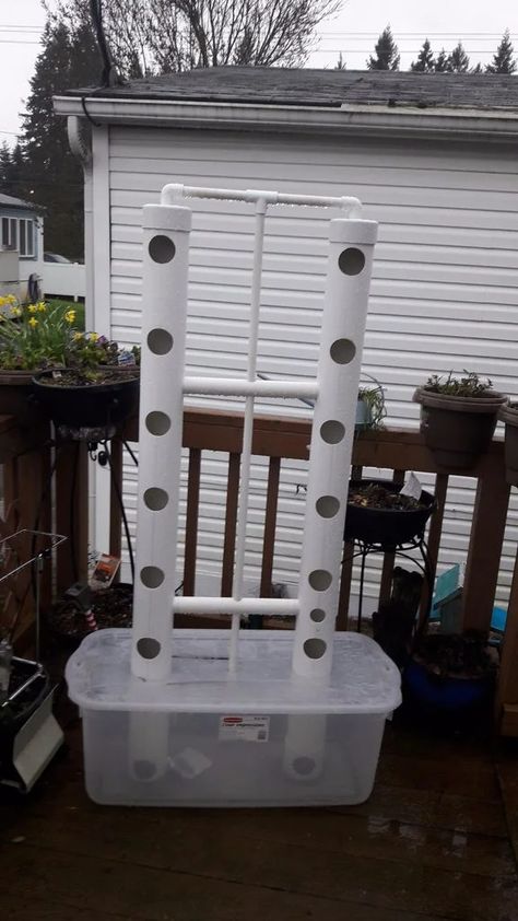 Diy Hydroponic Garden Indoor Pvc, Diy Aeroponics System, Diy Hydroponic Tower Garden, Aeroponic Gardening Diy, Vertical Hydroponic System, Small Hydroponics System, Hydroponics Tower Diy, Pvc Tower Garden Diy, Diy Hydroponic Garden Outdoor