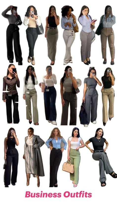 I’m starting college soon and wanted to share some outfit ideas I found surfing Pinterest. Business College Outfits, Retro Corporate, Career Fair Outfit College, Thesis Presentation Outfit, College Internship Outfit, Outfits For Job Interview Woman, College Professor Outfits Women, Therapist Outfit, Orientation Outfit