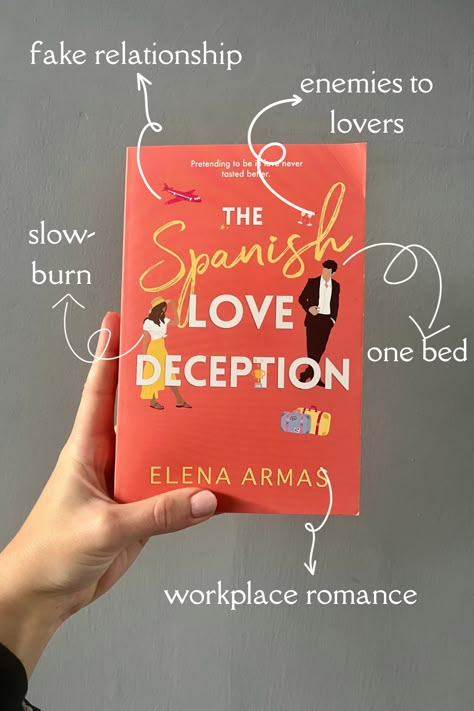 All the best tropes in this perfect romance novel by Elena Armas, The Spanish Love Deception. From fake relationships, to enemies to lovers, and my favourite one bed! Romance, romance book, book, reading, bookstagram, tropes, love, slow-burn, workplace romance, 5 star read, books of 2023. #bookstagram #books #romance Note this description contains affiliate links that allow you to find the items mentioned, the viewer is in no way obligated to use these links. Thank you for your support! Bed Romance, Books Of 2023, Tiktok Made Me Buy It, Workplace Romance, The Spanish Love Deception, Spanish Love Deception, Books Romance, Unread Books, Enemies To Lovers