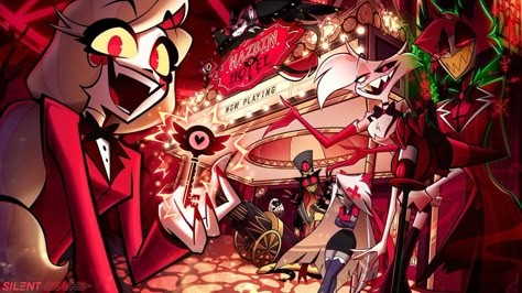 Carnage Marvel, Hell Of A Boss, Hazbin Hotel Art, Hazbin Hotel Charlie, Boss Wallpaper, H Hotel, Alastor Hazbin Hotel, Helluva Boss And Hazbin Hotel, Vivziepop Hazbin Hotel