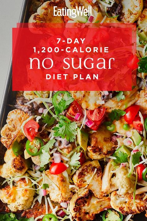 No Sugar Diet Plan, Sugar Free Diet Plan, Sugar Diet Plan, Eating Well Recipes, Sugar Diet, Sugar Free Diet, No Sugar Diet, Calorie Meal Plan, Makanan Diet