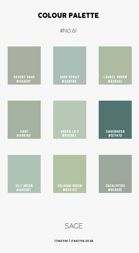 Canvas Color Codes Green, Sage Green Palate, Green Color Pallete Hex Code, Google Calendar Green Color Scheme, Sage Green Shades Colour Palettes, Shades Of Green Hex Codes, Canva Sage Green Code, Canva Green Code, Sage Green Color Palette With Hex Codes