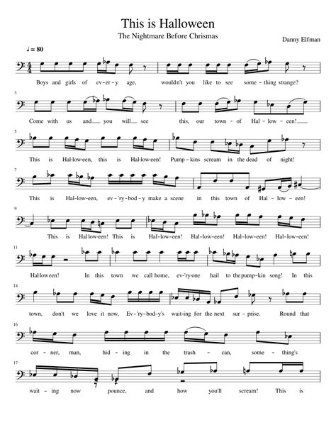 This Is Halloween Violin Sheet Music, Euphonium Sheet Music Easy, Bass Music Sheet, Halloween Flute Sheet Music, This Is Halloween Flute Sheet Music, Violin Country Fiddle Sheet Music, Beginner Cello Sheet Music, Easy Violin Sheet Music With Letters, Cello Music Sheet For Beginners