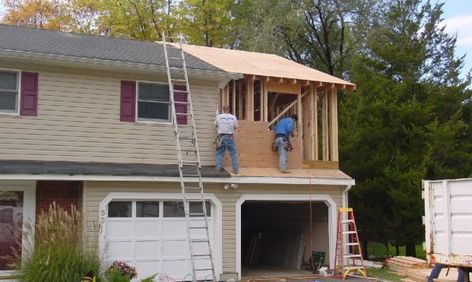 jhmrad.com - The split level additions inspiration and ideas. Discover collection of 9 photos and gallery about split level additions at jhmrad.com. Large Dormer Addition, Dormer Addition Before And After, Dormers Interior, Dormers Ideas Exterior, Second Floor Addition Before And After, Split Level Addition Ideas, House Additions Ideas, Large Dormer, Upstairs Addition