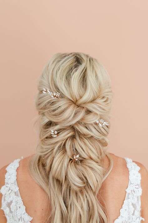 Bridesmaid hair pins