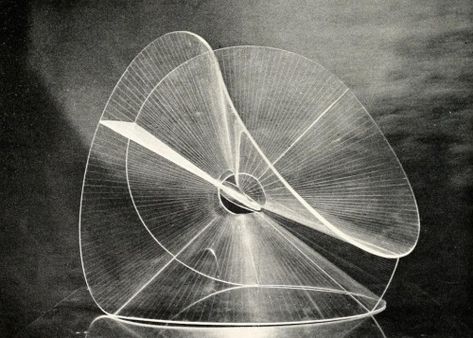 magictransistor: Naum Gabo. Translucent Variation on a Spheric... Naum Gabo, Modern Art Artists, Concept Models Architecture, Modern Love, Beautiful Colours, Sculpture Installation, Generative Art, Abstract Sculpture, Magazine Art