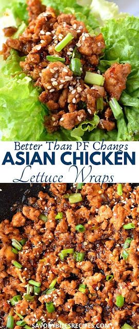 Changs Chicken Lettuce Wraps, Lettuce Wrap Sauce, Asian Chicken Wraps, Pf Changs Chicken Lettuce Wraps, Salat Wraps, Asian Chicken Lettuce Wraps, Chicken Lettuce Wraps Recipe, Buffalo Chicken Wraps, Pf Changs