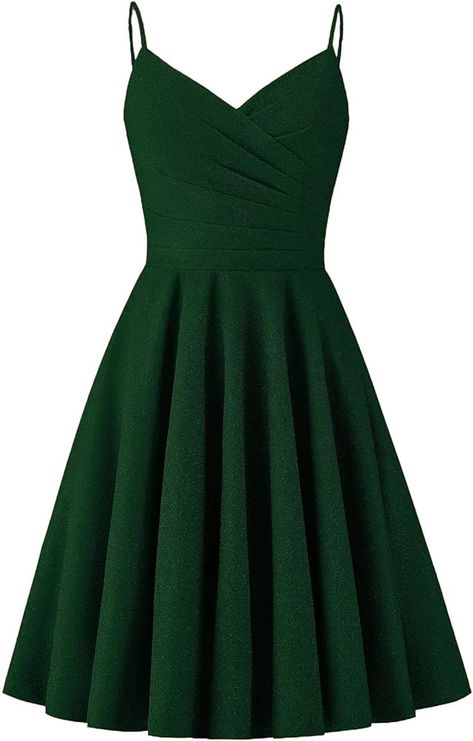 Emerald Semi Formal Dress, School Dance Dresses Green, Emerald Green Bridesmaid Dresses Short, Short Dresses Sparkly, Dark Green Dress Formal Short, Forest Green Dress Short, Emerald Green Formal Dress Short, Short Green Prom Dress, Formal Party Dress Classy